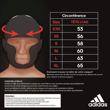 Дитячий захисний шолом adidas ROOKIE для єдиноборств