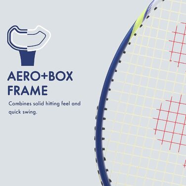 Бадмінтонна ракетка YONEX Astrox Smash, чорна/червона, універсальний розмір, Cherry Sunburst