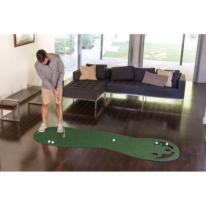 Гольф-килимок для гри SKLZ Indoor Putting Green 3×9 футів, для дому