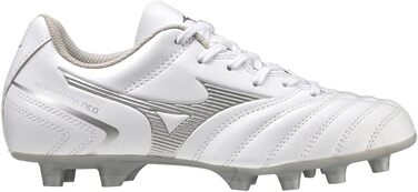 Дитячі футбольні бутси Mizuno Monarcida Neo II Select (38 EU, білий голографічний ефект)