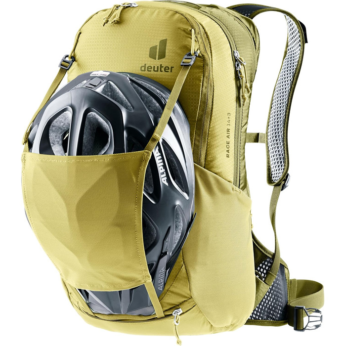 Велосипедний рюкзак Deuter Race Air 14+3 л, вентиляція спини, легкий