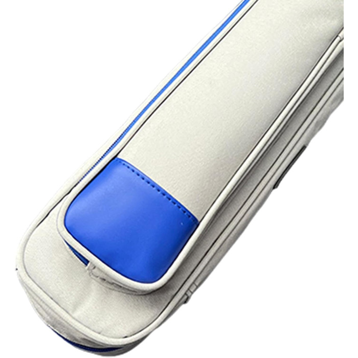 Чохол для кия Billard-Pool з 4 відділеннями, Oxford-чорний, з PU-шкіри