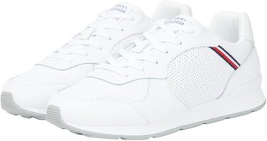 Чоловічі кросівки Tommy Hilfiger Runner Icon Leather FM0FM05740, шкіра, розмір 42 EU, білі