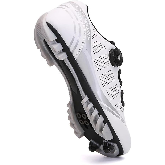 Жіночі MTB-взуття для катання, зручні велотуфлі для занять спортом в приміщенні, сумісні з SPD, білі