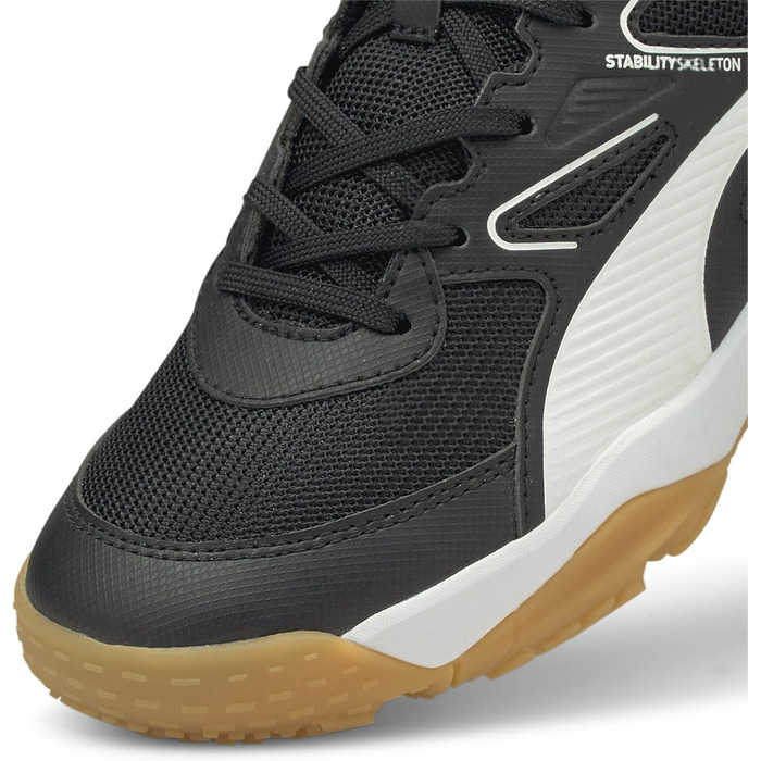 Дитячі кросівки PUMA Solarflash Jr для легкої атлетики, 32 EU, чорний/білий/червоний, Gum