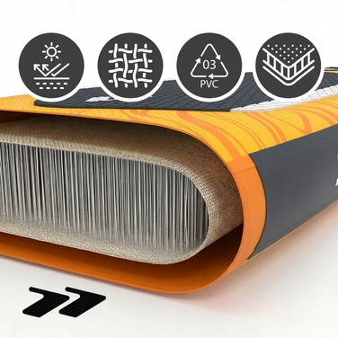 Надувна SUP-дошка для плавання з аксесуарами: комплект з веслом та насосом, 320 см