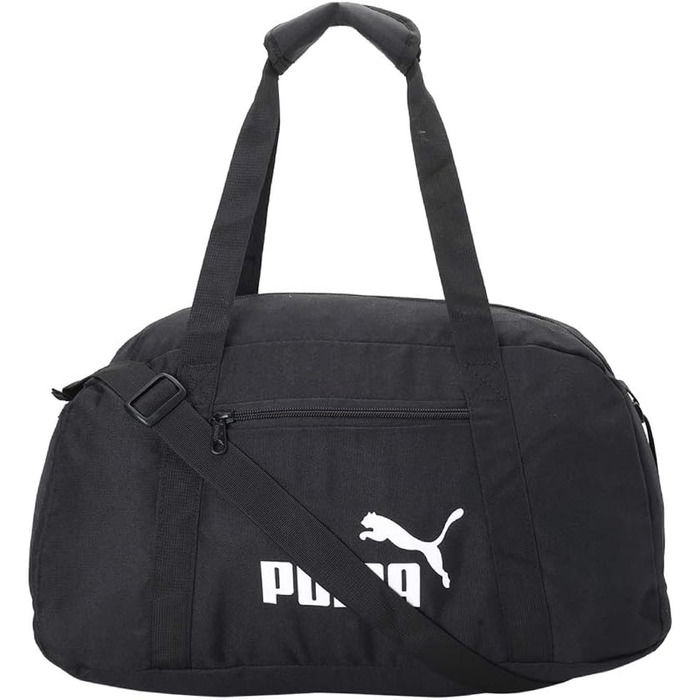 Сумка спортивна PUMA Phase 078033, містка, для тренувань, чорна