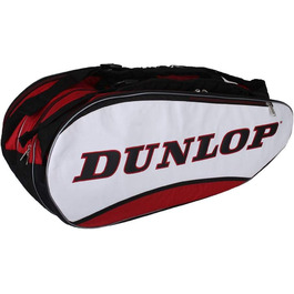Сумка для ракеток Dunlop Srixon 12, біло-червона