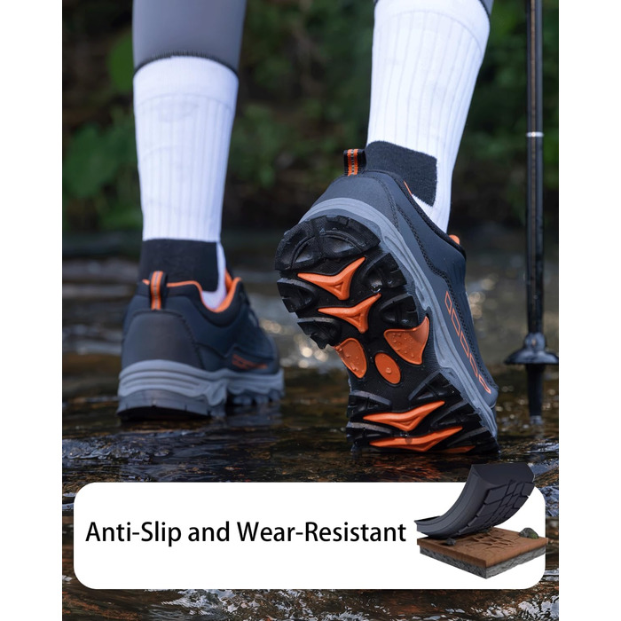 Туфлі для хайкінгу чоловічі/жіночі, водонепроникні, легкі, 37-46 EU, блакитні