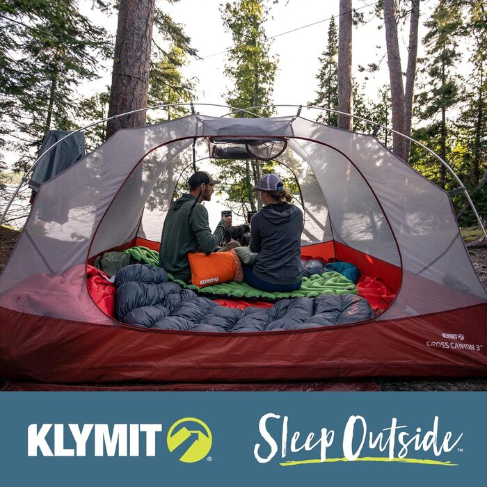 Кемпінговий килимок Klymit Static V Orange: легкий, 6.3 см, для подорожей та кемпінгу