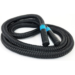 Тренувальний важкий скакалка aerobis Battle Jump Rope 3 м, 40 мм для фітнесу та схуднення