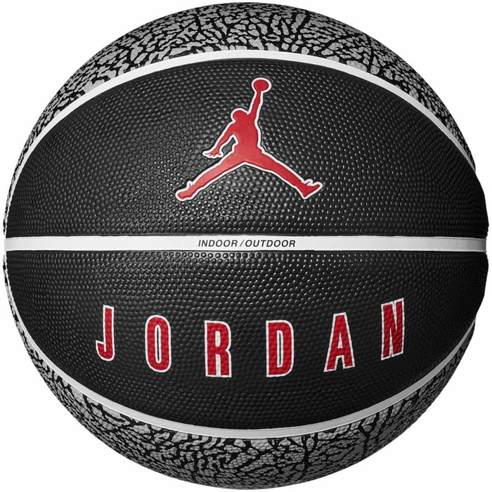Баскетбольний м'яч Nike Jordan Playground 2.0 Wolf Grey/Black/White, розмір 7