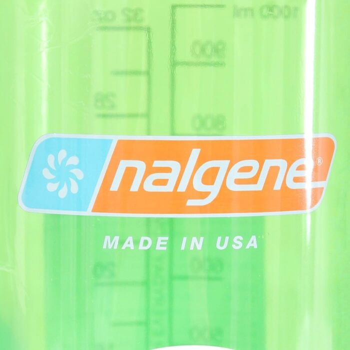 Пляшка для води Nalgene Sustain Tritan 907 мл, BPA-free, 50% перероблений пластик, широка горловина, колір Pear