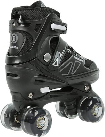 Інлайнери для дітей та дорослих | Роликові ковзани з великими колесами 76 мм | Регульовані інлайнери для дітей, підліток та дорослих | Безпечні роликові ковзани для активного відпочинку | Інлайнери з підсвічуванням, подарунок для дітей та підлітків, розмі