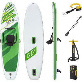 Надувна SUP-дошка Hydro-Force 3,3 м з комплектом для каяка, кілька стилів, повний набір, сидіння для каяка, універсальна дошка для веслування стоячи та сидячи
