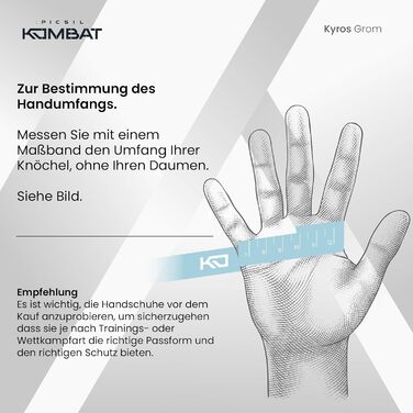 Боксерські рукавички Picsil Kombat Kyros Grom для тренувань і боїв, універсальні, для муай-тай, ММА, кікбоксингу