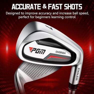 Повний комплект гольф-клубов PGM для чоловіків, 12 штук: 3 дерев'яні клюки (#1, 3, 5), 1 гібридний клюк (#4H), 6 залізо (#5, 6, 7, 8, 9, PW), 1 пісочний клюк (55°), 1 паттер – сумка для гольфу, подарунок для гольфістів, графіт