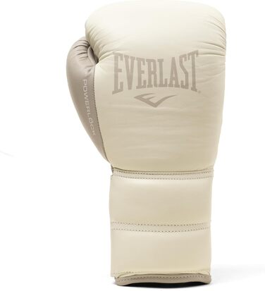 Боксерські рукавички Everlast Powerlock 2 Pro: захист, підтримка, 14oz. Ідеальні для занять з мішком, спарингу та відпрацювання техніки. Оригінальна якість Everlast Gear, білий колір.