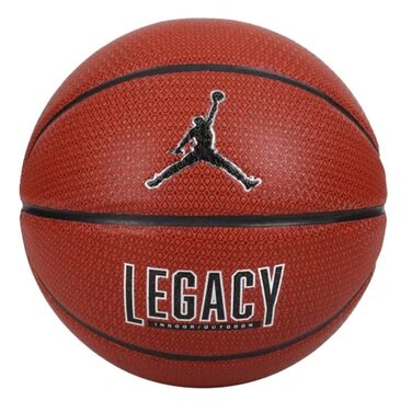 Баскетбольний м'яч Jordan Legacy 2.0 8P In/Out Ball J1008253-855, унісекс, помаранчевий, розмір 7 EU