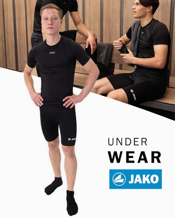 Чоловічі компресійні тайтси JAKO Tight Basic 2.0 8516, розмір XL, чорні