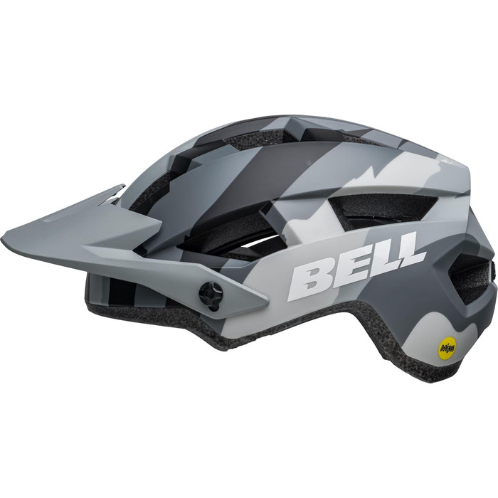 Велошолом Bell Spark 2 MIPS для MTB, матовий сірий-камуфляж, універсальний розмір S/M (50-57 см)