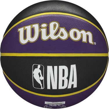 Баскетбольний м'яч Wilson NBA Team Tribute Lila та Золотий