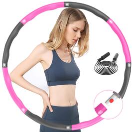 Hula Hoop для дорослих та дітей, 6-8 сегментів, 1-1.2 кг, з масажним ефектом, для схуднення та фітнесу вдома/офісі