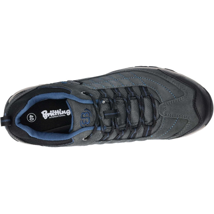 Чоловічі трекінгові черевики Brütting Mount Crillon Low - Антрацит, Marine (40 EU)