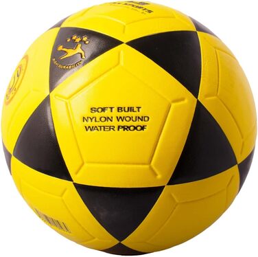 Столик для футболу Luke Sports Altinha River з вулканізованої гуми, білий та жовтий