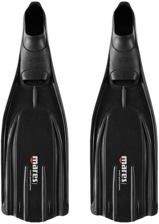 Ласти Mares Avanti Quattro Power для плавання, закритий носок, чорні, розмір 40/41
