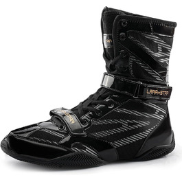 Боксівські кросівки для чоловіків та жінок, професійні боксівські кросівки, Муай Тай, бокс, боксерські черевики. Розмір 40 EU, колір Чорний горіх