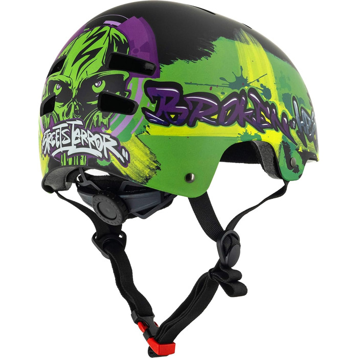 Шолом Broken Head для скейтборду, велосипеда, MTB, BMX, регульований розмір