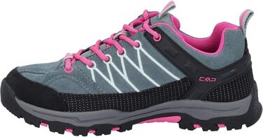 Дитячі трекінгові черевики CMP Rigel Low WP, 39 розмір, Mineral Green-Purple Fluo