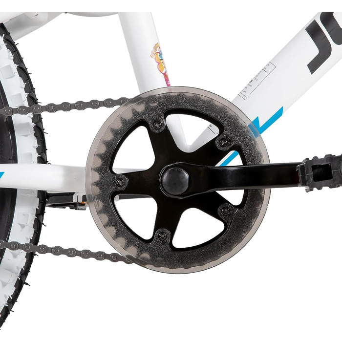 JOYSTAR Lubbock 20/24 дюйми: дитяче гірське велосипед для хлопчиків та дівчаток 7-12 років. 1/7-швидкісна передача, бічні стрічки, гірський велосипед 20 дюймів, білий колір