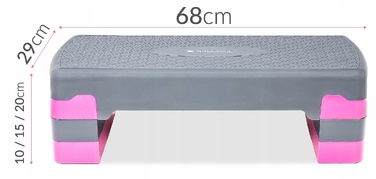 Степер Sapphire Step Fitness SG-048, рожевий