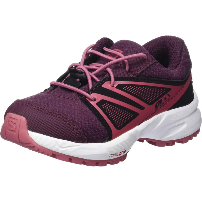 Дитячі трейлові кросівки Salomon Sense Climasalomon Waterproof (28 EU) - White Mauve Wood