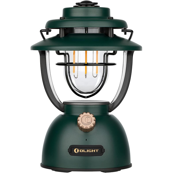 Ліхтар кемпінговий Olight Olantern Classic 2 Pro, 300 LM, LED, ретро-стиль, USB, регулювання яскравості, для кемпінгу, саду, туризму (світло-зелений)