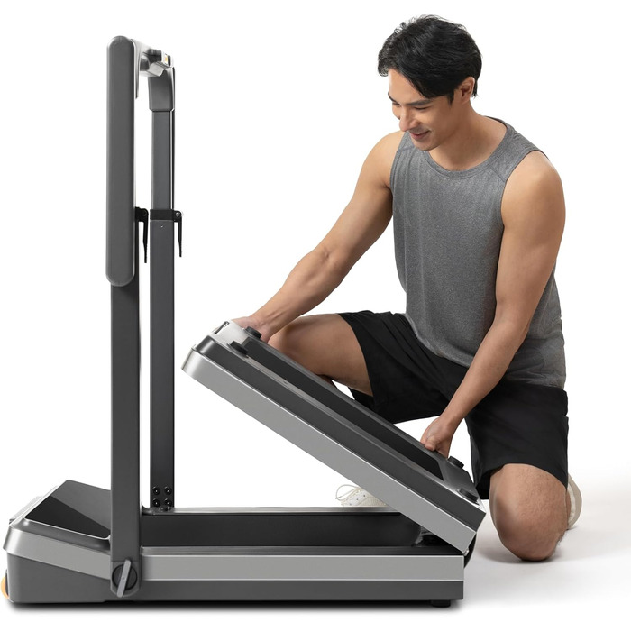 WalkingPad від KingSmith: біговий килимок для дому та офісу (Z1, P1, A1 Pro, Z3 Hybrid+, Z3 H+). Легкий, складаний, з LED-дисплеєм, керування через додаток, без монтажу. Макс. вантажопідйомність до 136 кг, швидкість до 10 км/год.