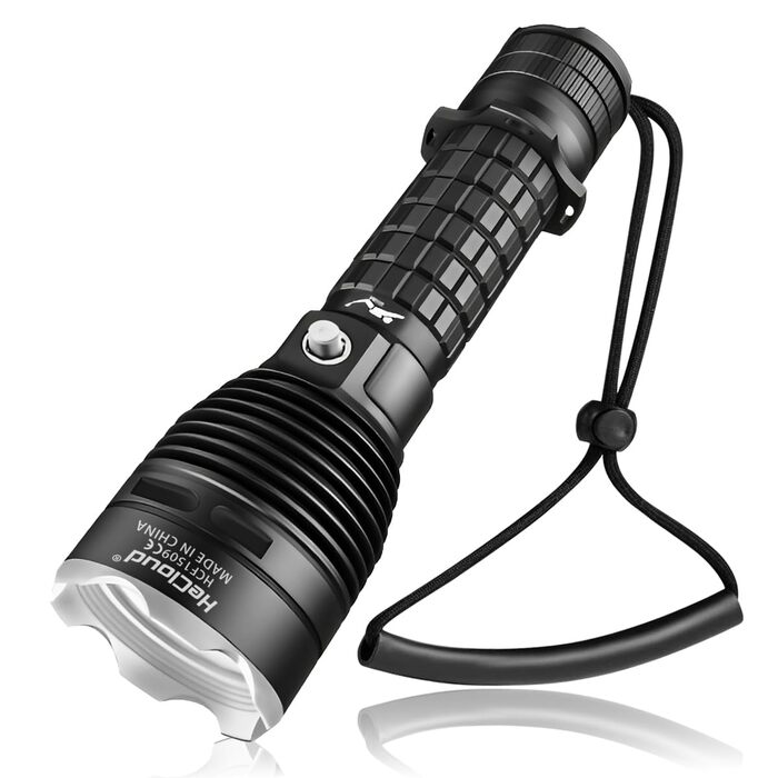 Ліхтар підводний LED Tauch-Taschenlampe 3000 лм, водонепроникний IPX8, 3 режими, акумуляторний, для дайвінгу та снорклінгу – подарунок дайверу