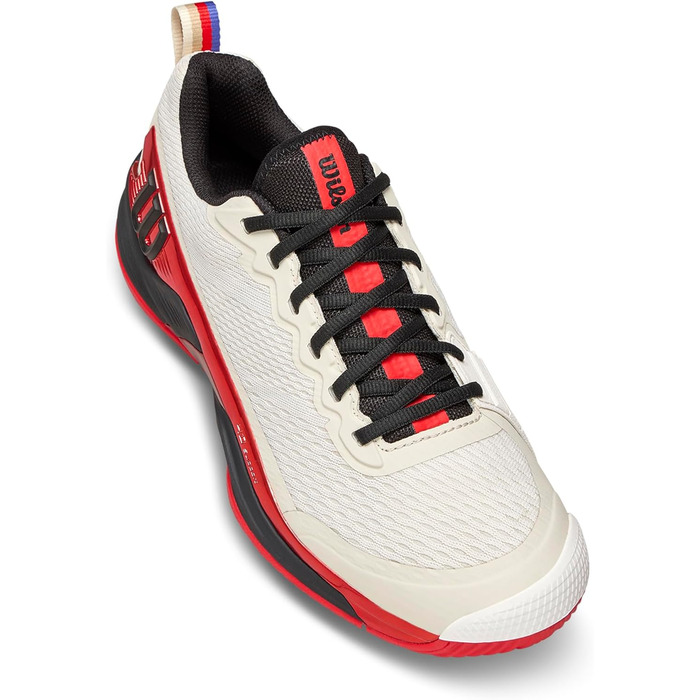 Тенісні кросівки Wilson Rush Pro 4.5 для чоловіків, розмір 44 2/3 EU, колір Інфрачервоний