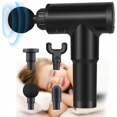Потужний перкусійний масажер PISTOLET Massage Gun Pro