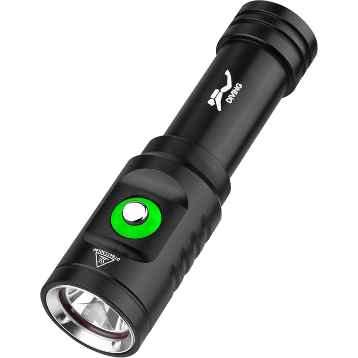 Ліхтар налобний DRIONO 1000 люмен, водонепроникний IPX8 (60м), алюміній, з акумулятором та зарядним пристроєм