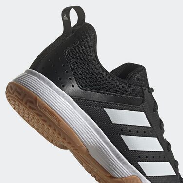 Дитячі кросівки Adidas Ligra 7 для бігу (35 EU, чорний/білий)