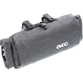 Велосумка на кермо EVOC HANDLEBAR PACK BOA, 2,5/5 л, водонепроникна, з BOA FIT SYSTEM, швидкий доступ з обох боків, карбонова сіра, для велосипеда