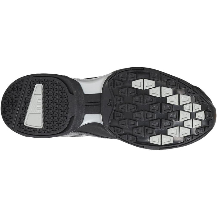 Кросівки Puma Tazon 6 FM для чоловіків, 48.5 EU, чорний/сріблястий