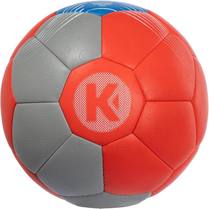 Гандбол Kempa Spectrum Synergy Pro для дітей і дорослих, розмір 2, червоний/сірий/синій