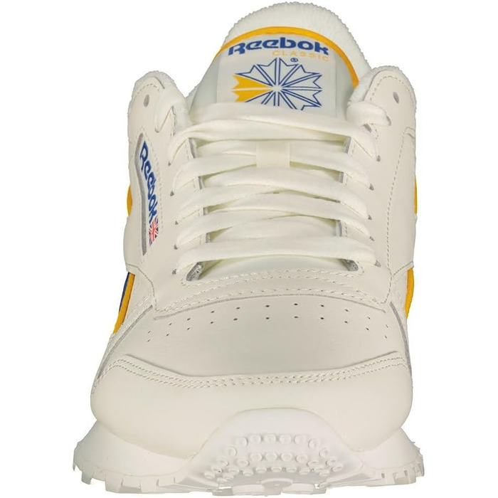 Кросівки Reebok Classic Leather для жінок (45 EU, Chalk Vecblu Cogold)