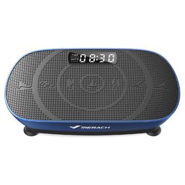 Віброплатформа MERACH для схуднення та релаксації з силіконовим покриттям, LED-дисплеєм та пультом дистанційного керування (Синій)