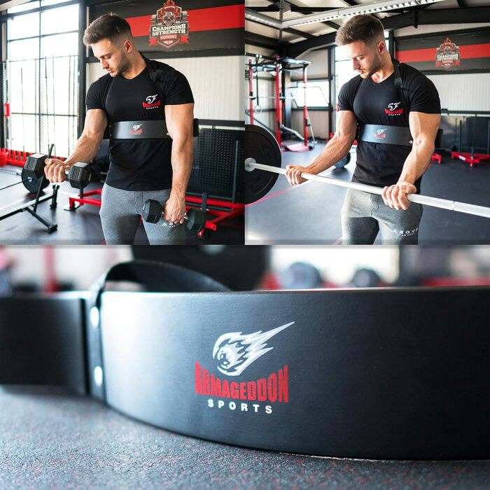 Armageddon Sports ізолятор для біцепса Arm Blaster Curl + преміальні лямки для тяги, тренажер для ізоляції біцепса та трицепса, підтримка для фітнес-тренувань