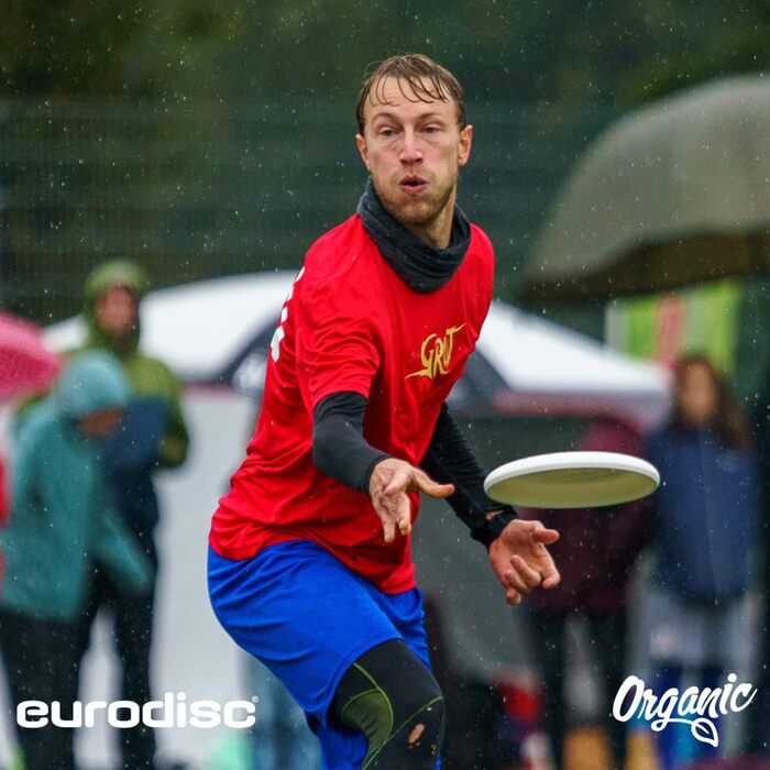 Фрісбі Eurodisc Ocean Profi Ultimate 175г - професійний спортивний диск для змагань, екологічний, дальність польоту понад 100м